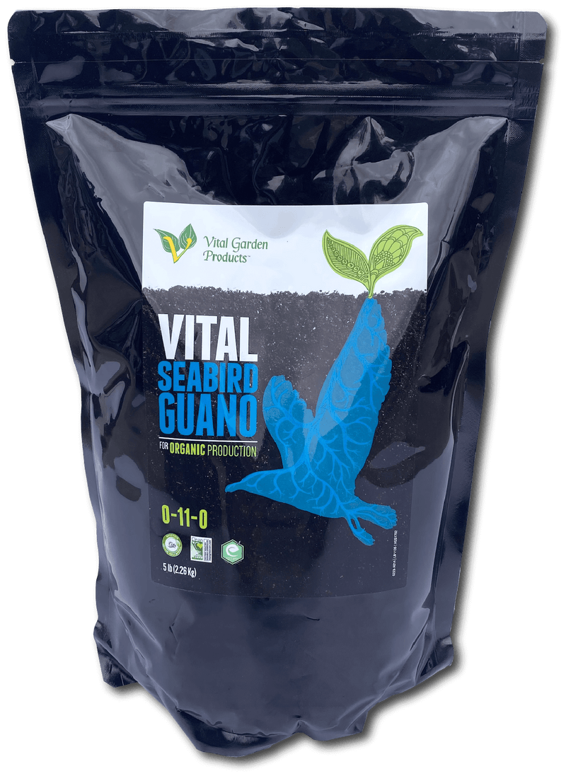 Vital Seabird Guano - High-Phosphorus Fertilizer 0-11-0