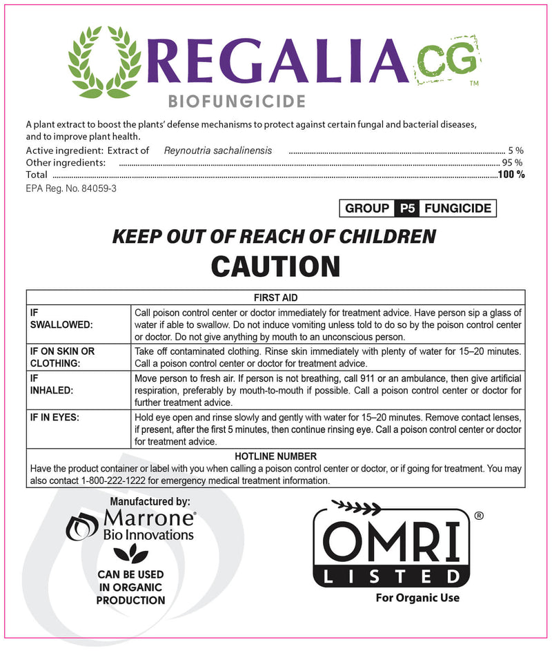 Regalia CG Label image