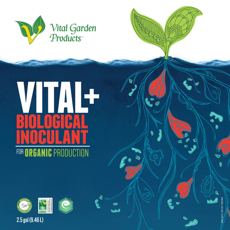 Vital Garden Products Vital Plus Biological Inoculant front label