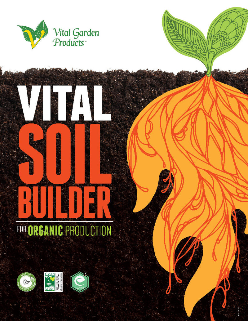 Vital Garden Products Vital Soil Builder front label