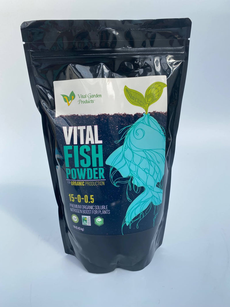 Vital Garden Products Vital Fish Pwder 15-0-0.5 1 lbs