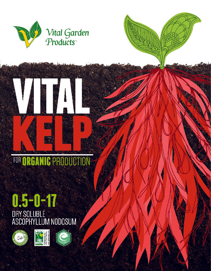 Vital Garden Products Vital Kelp 0.5-0-17 front label