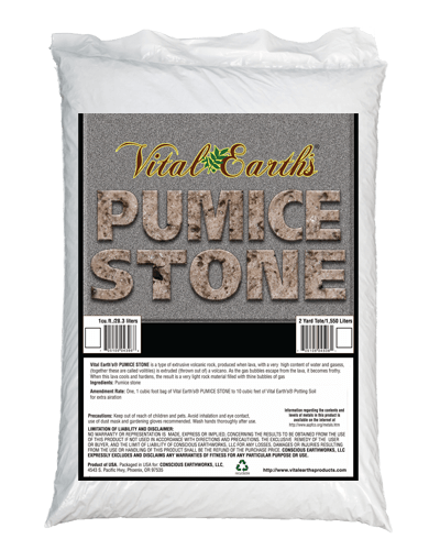 Vital Earth Pumice Stone bag
