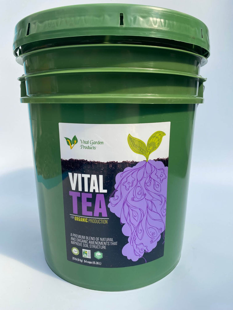 Vital Garden Products Vital Tea Dry Compost Tea Concentrate 20 lbs